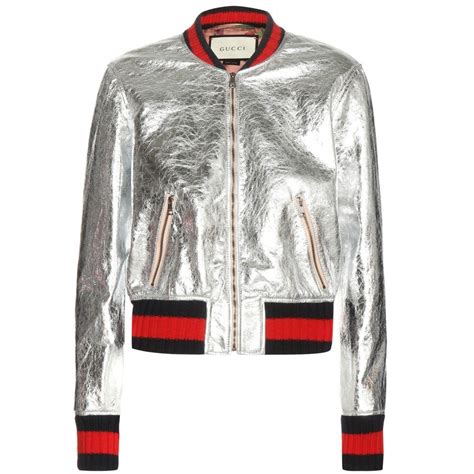 gucci silver jacket|gucci jacket price.